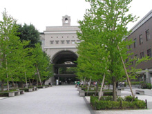 現在の吉田南総合館北棟（旧Ａ号館本館）